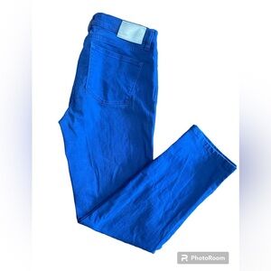 Ralph Lauren women’s cobalt blue Modern Straight Ankle jeans size 6P